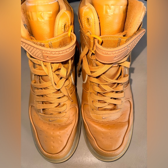 Nike Mens Air Force 1 Gore-Tex ‘Wheat’ Boots - Picture 7 of 11